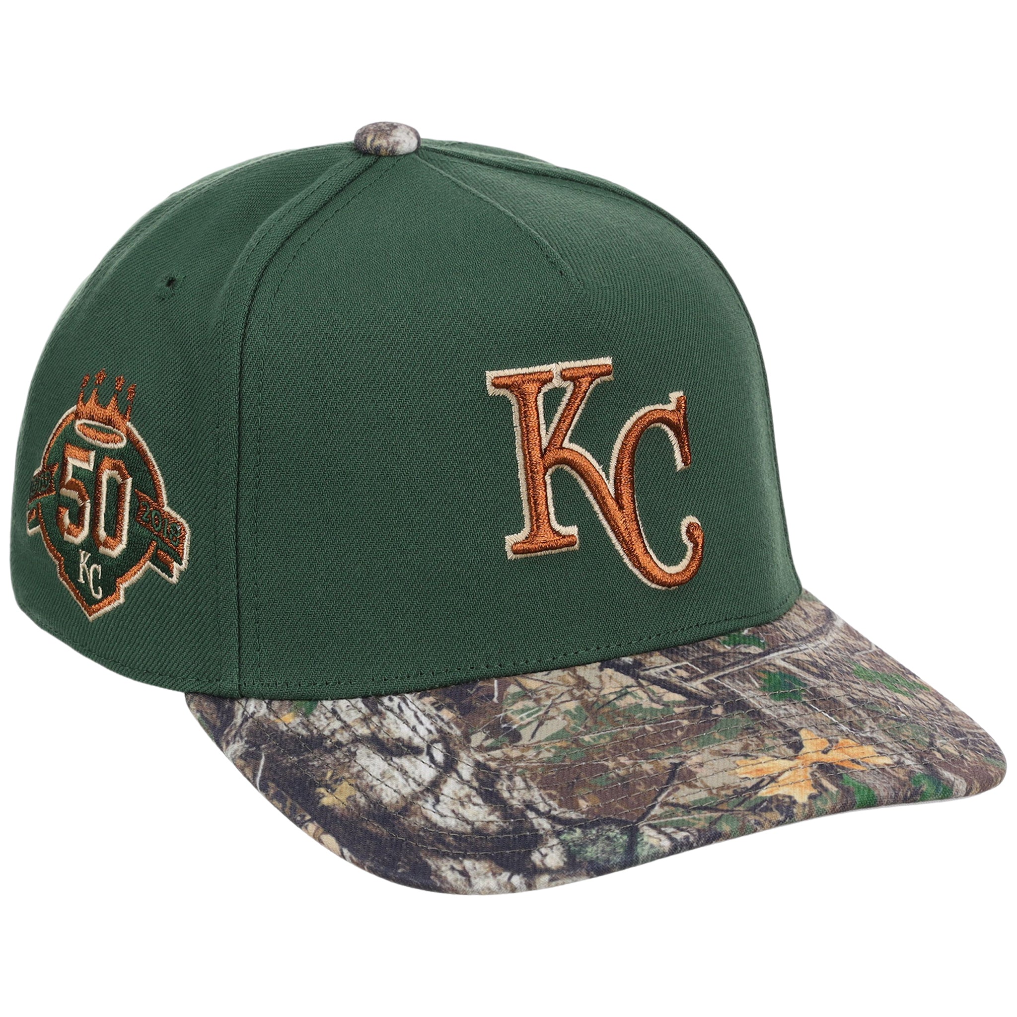 Kansas City Royals MLB Mitchell & Ness Copper Trees Pro Pinch