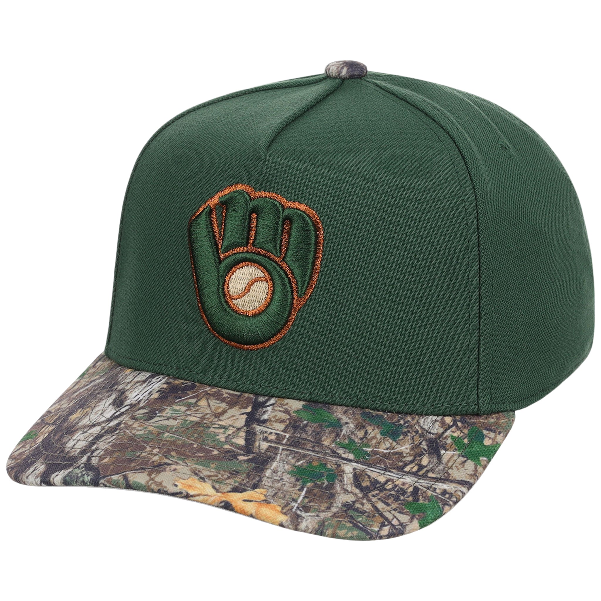 Milwaukee Brewers MLB Mitchell & Ness Copper Trees Pro Pinch