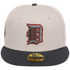 Detroit Tigers MLB Cream x Graphite New Era 59FIFTY – 5