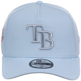 Tampa Bay Rays MLB Glacial Blue New Era 9FORTY A-Frame