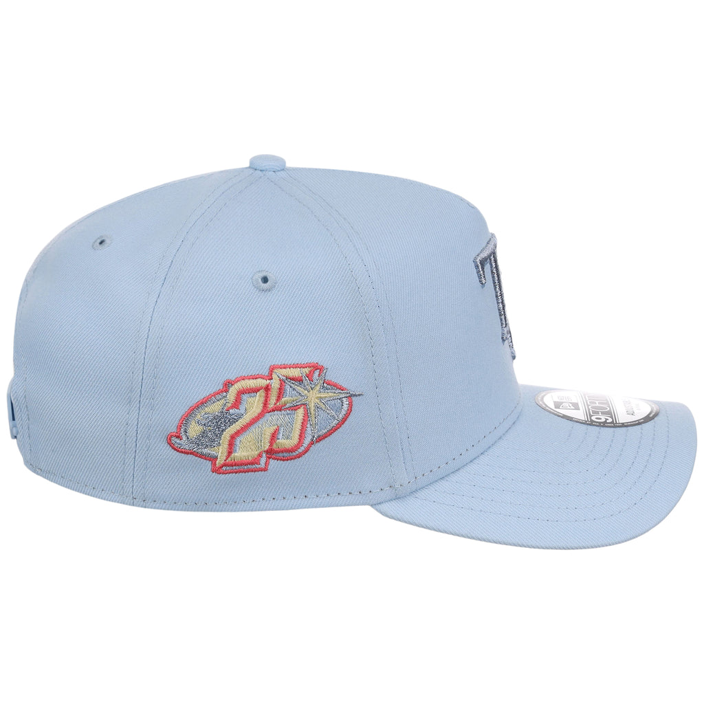 Tampa Bay Rays MLB Glacial Blue New Era 9FORTY A-Frame