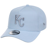 Kansas City Royals MLB Glacial Blue New Era 9FORTY A-Frame