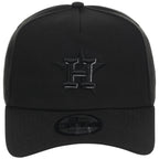 Houston Astros MLB Black x Pewter FASHION CORE New Era 9FORTY A-Frame