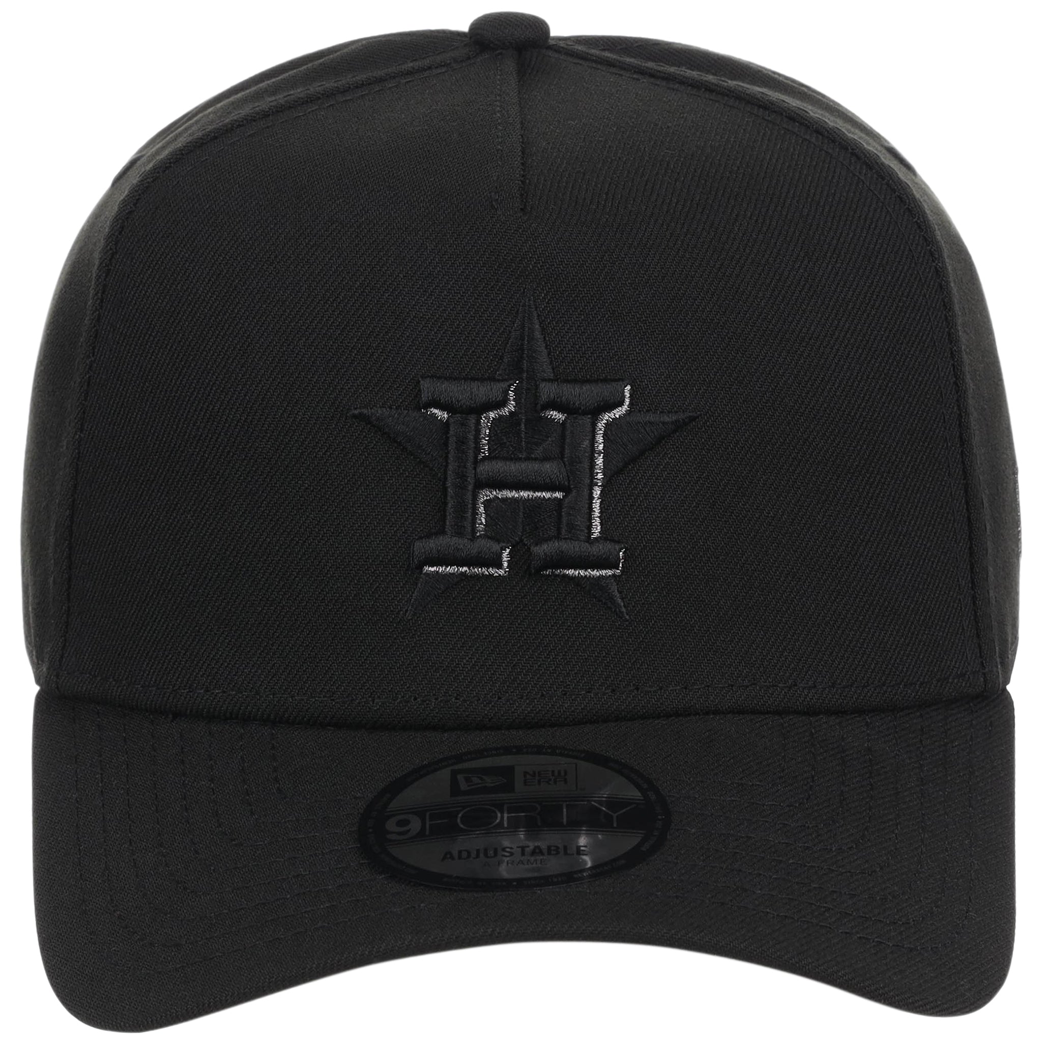 Houston Astros MLB Black x Pewter FASHION CORE New Era 9FORTY A-Frame