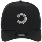 Chicago Cubs MLB Flipmode 2.0 Liquid Titanium New Era 9FORTY A-Frame (Black/Black/Gray)