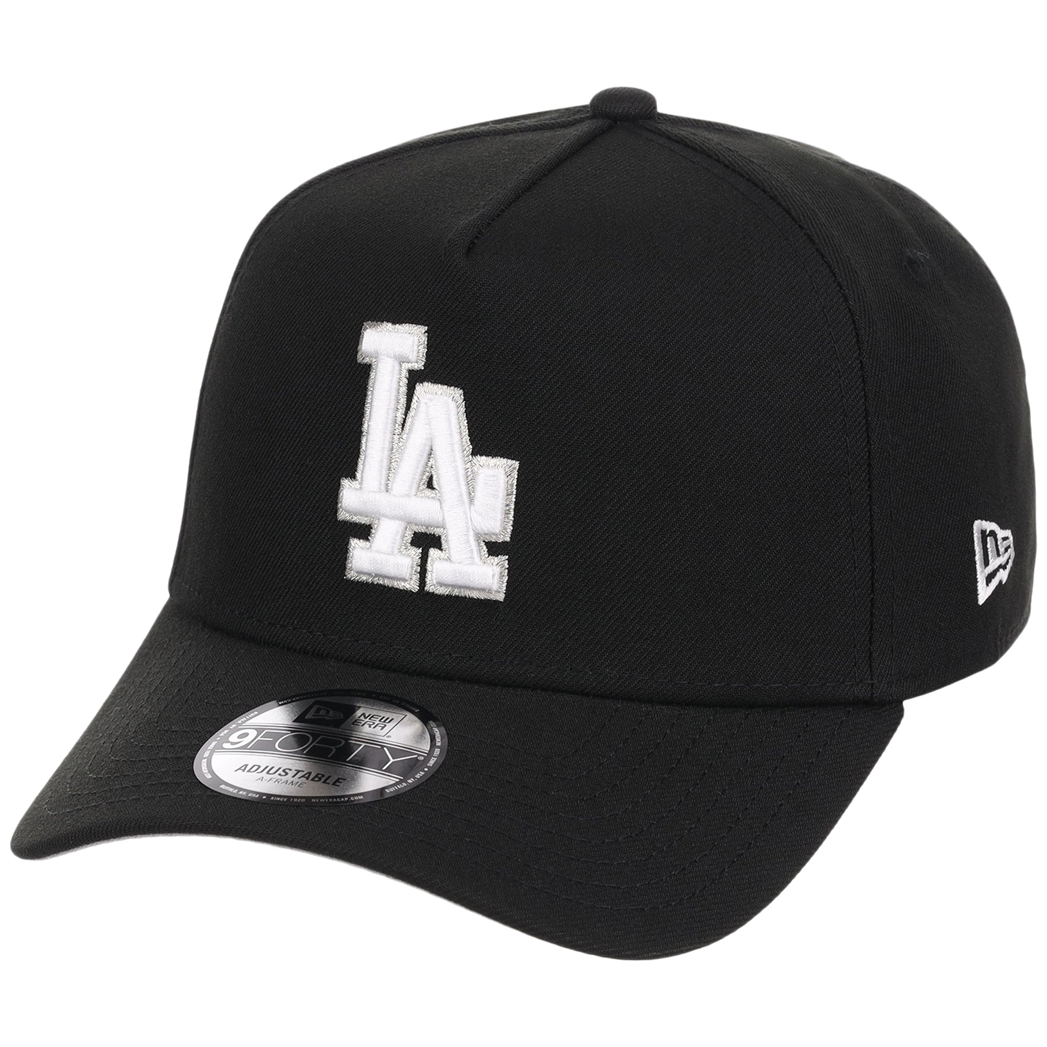 Los Angeles Dodgers MLB Black x White FASHION CORE New Era 9FORTY A-Frame