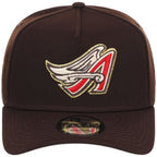 Anaheim Angels MLB Burnt Wood FASHION CORE New Era 9FORTY A-Frame