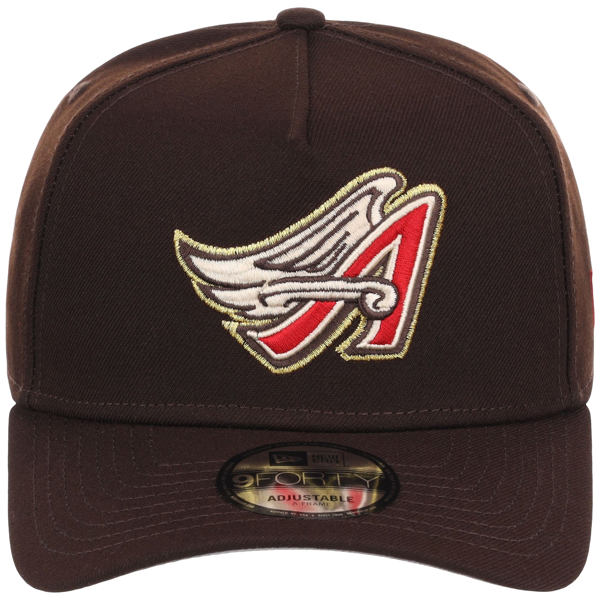 Anaheim Angels MLB Burnt Wood FASHION CORE New Era 9FORTY A-Frame