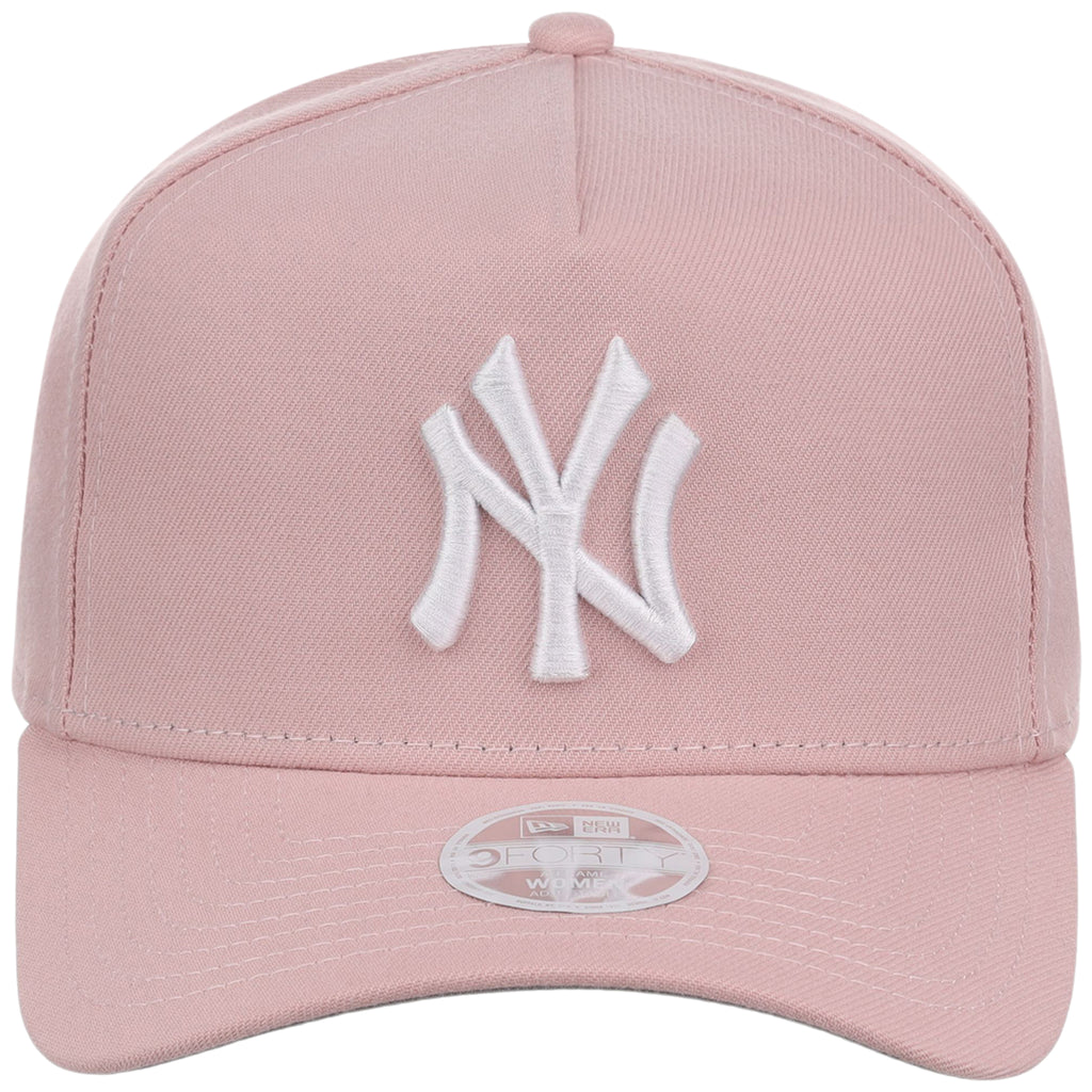 New York Yankees Women's New Era 9FORTY Pink A-Frame
