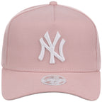 New York Yankees Women's New Era 9FORTY Pink A-Frame