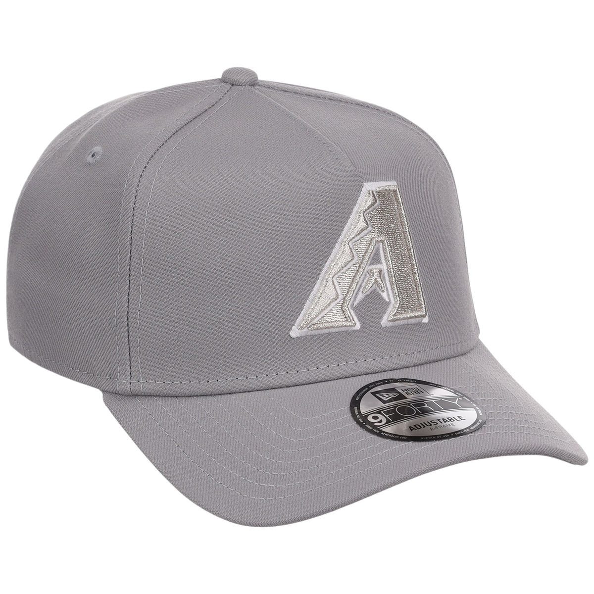 Arizona Diamondbacks MLB Gray x White FASHION CORE New Era 9FORTY A-Frame