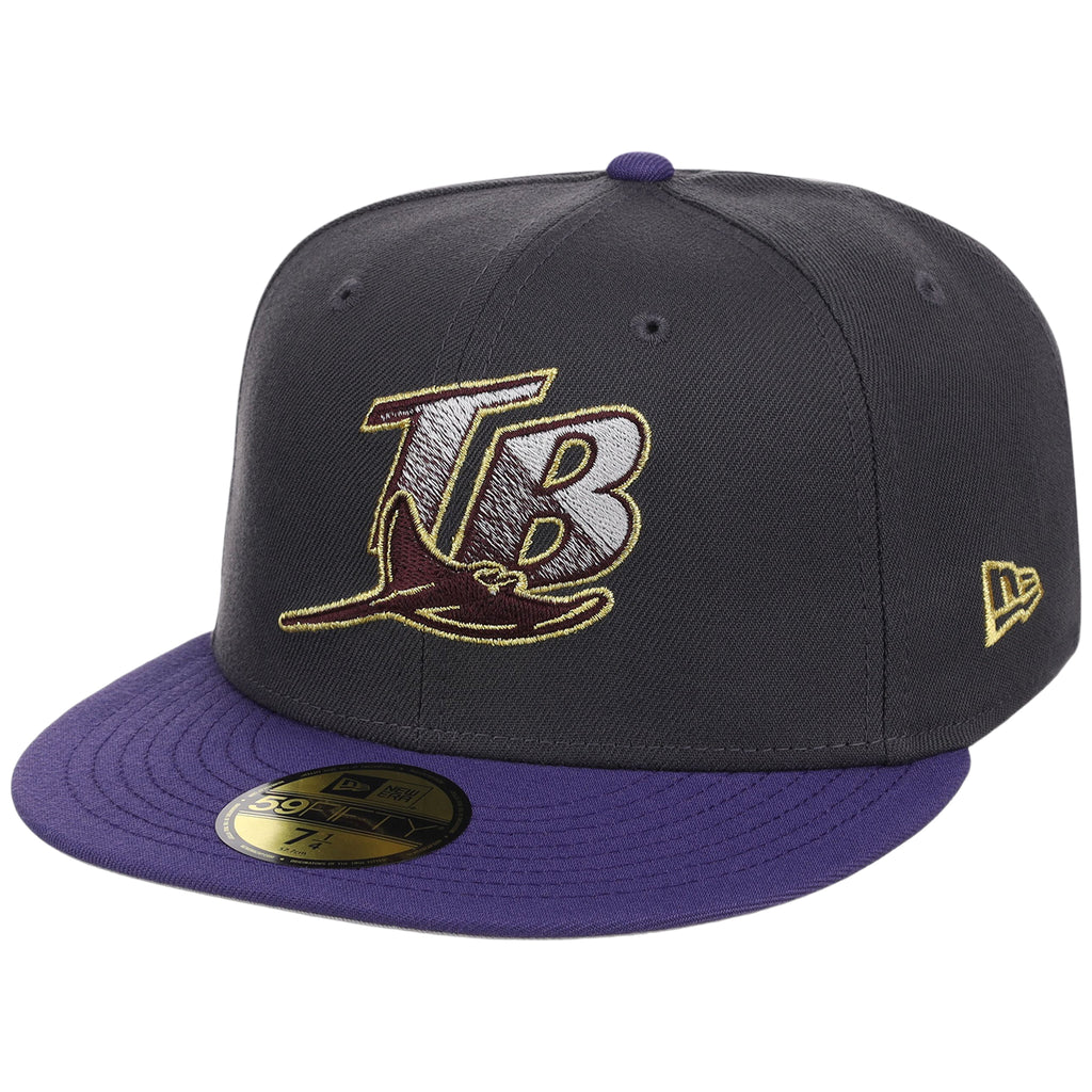 Tampa Bay Rays MLB Midnight Orchid New Era 59FIFTY