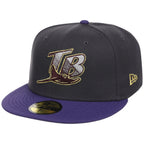 Tampa Bay Rays MLB Midnight Orchid New Era 59FIFTY