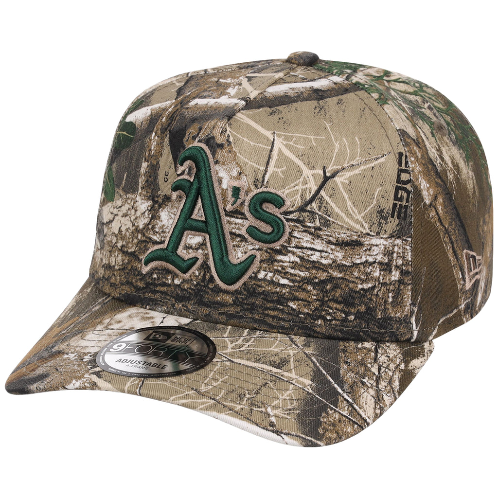 Oakland Athletics MLB Realtree FASHION CORE New Era 9FORTY A-Frame