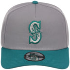 Seattle Mariners MLB Gray OTC FASHION CORE New Era 9FORTY A-Frame