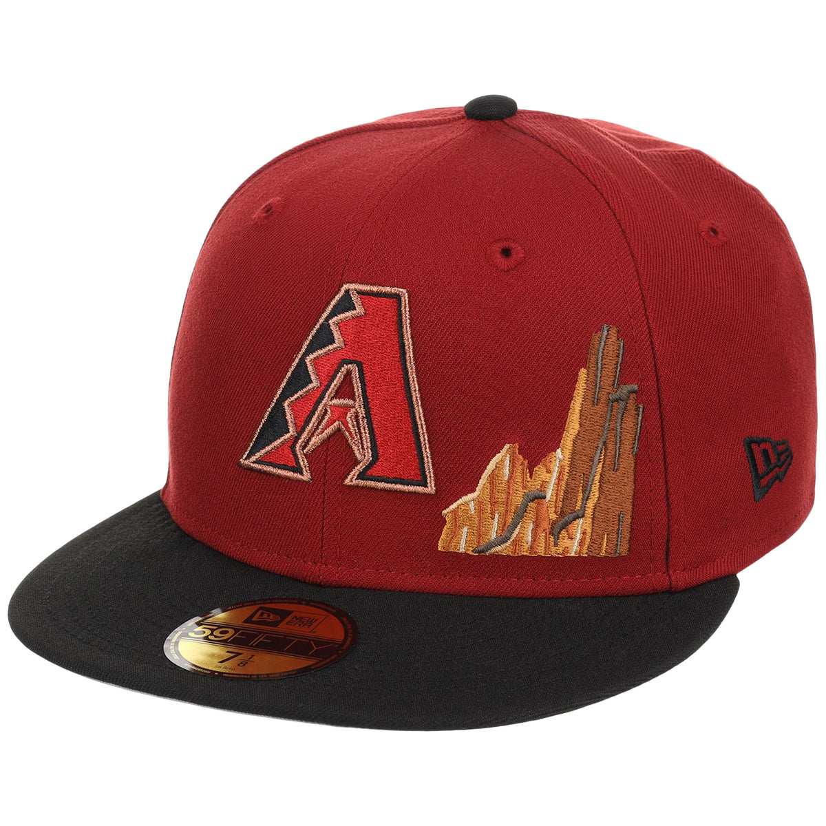 Arizona Diamondbacks Phoenix Crown the City New Era 59FIFTY (Red/Black)
