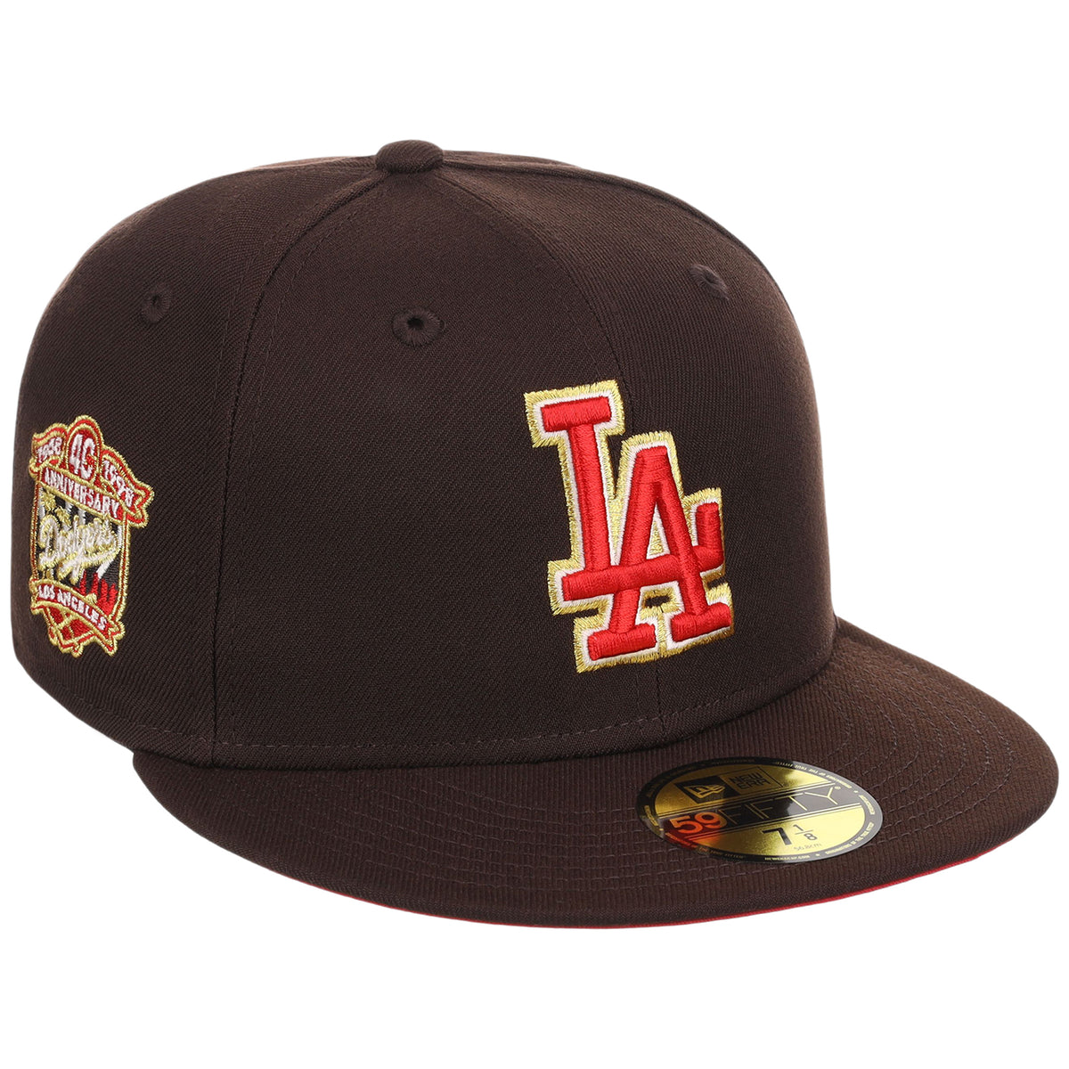 Los Angeles Dodgers MLB Burnt Wood x Red New Era 59FIFTY