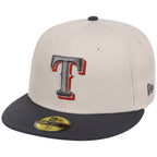 Texas Rangers MLB Cream x Graphite New Era 59FIFTY – 4