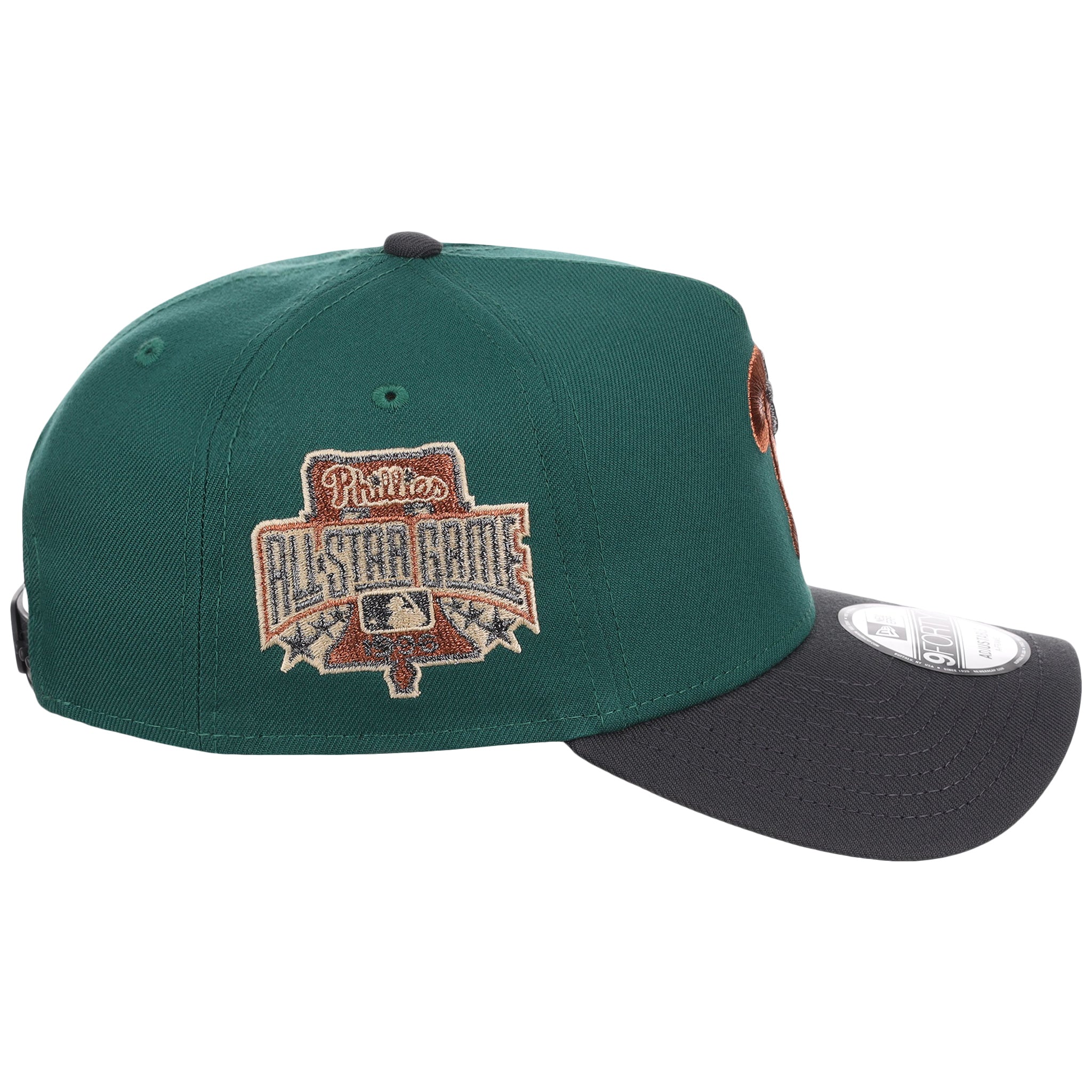 Philadelphia Phillies MLB Emerald Graphite New Era 9FORTY