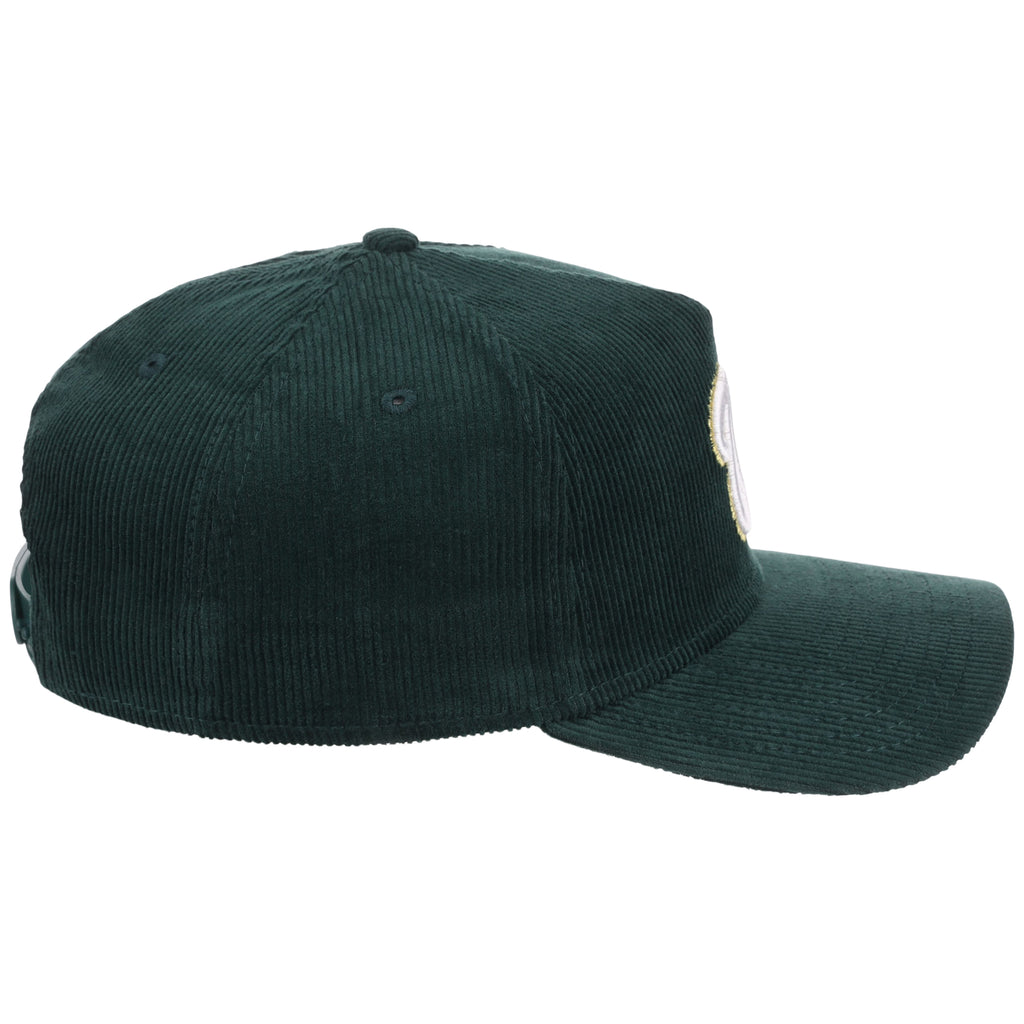 Washington Nationals MLB Dark Green Cord FASHION CORE New Era 9FORTY A-Frame