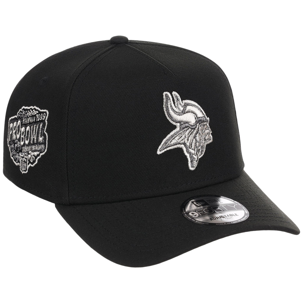 Minnesota Vikings NFL Liquid Titanium New Era 9FORTY