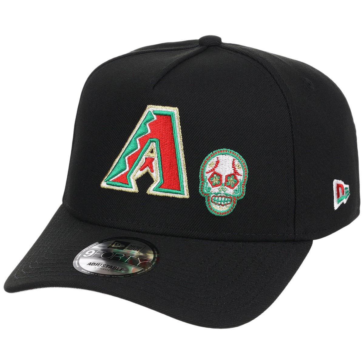 Arizona Diamondbacks Phoenix Crown the City New Era 9FORTY A-Frame (Black/Black)