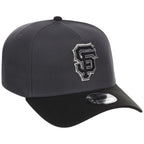 San Francisco Giants MLB Graphite x Black FASHION CORE New Era 9FORTY A-Frame