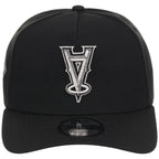 Anaheim Angels MLB Flipmode 2.0 Liquid Titanium New Era 9FORTY A-Frame (Black/Black/Gray)