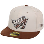 Anaheim Angels MLB Auburn Cream New Era 59FIFTY