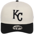 Kansas City Royals MLB Chrome x Black FASHION CORE New Era 9FORTY A-Frame