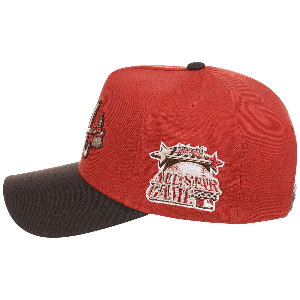 Atlanta Braves MLB Brown Stone Heat Mitcell & Ness Pro Pinch
