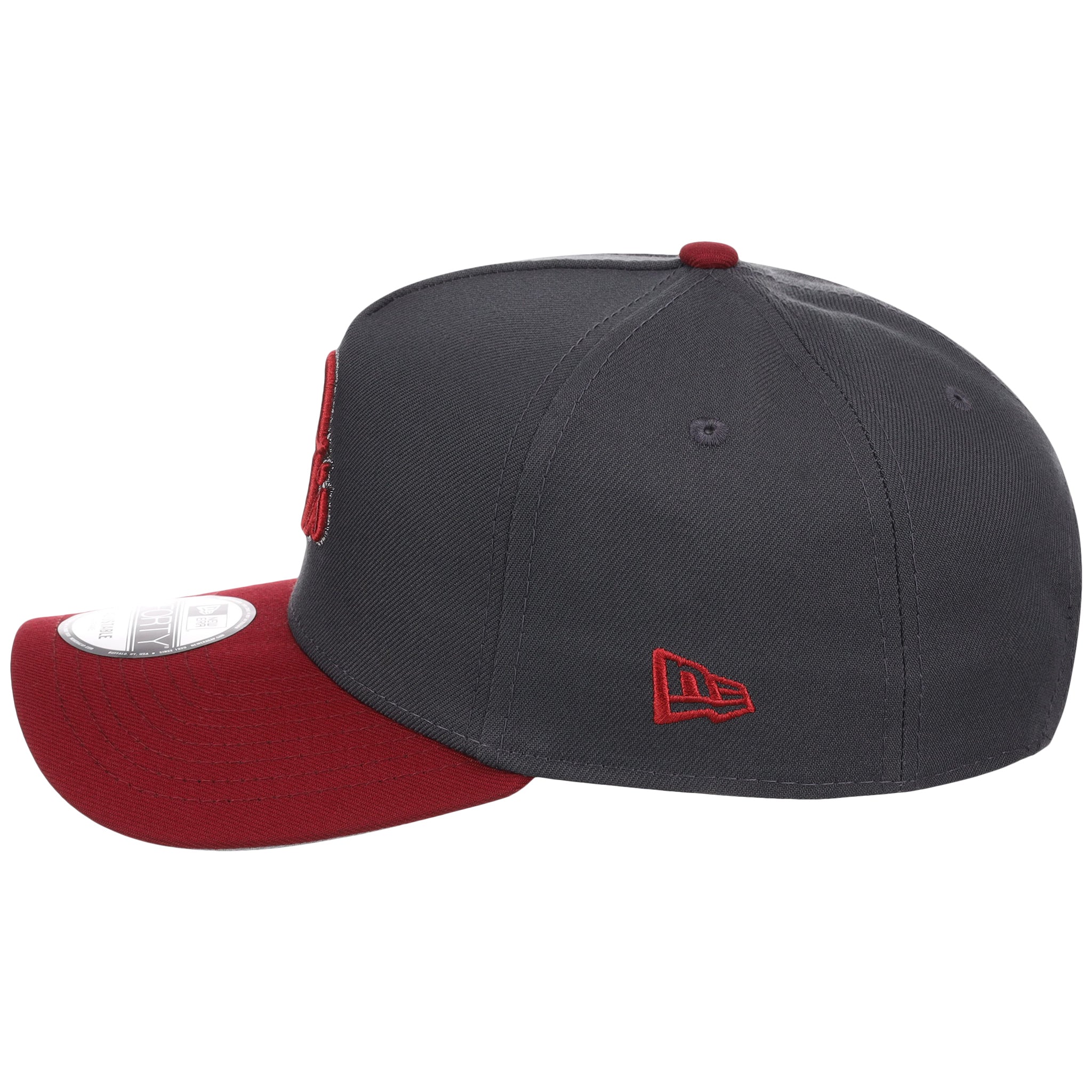 Baltimore Orioles MLB Graphite x Cardinal FASHION CORE New Era 9FORTY A-Frame