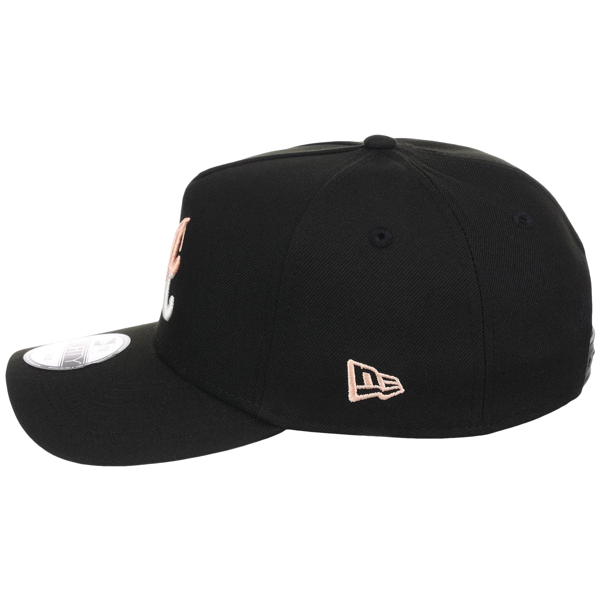 Atlanta Braves Peach Drip Atlanta Crown the City New Era 9FORTY