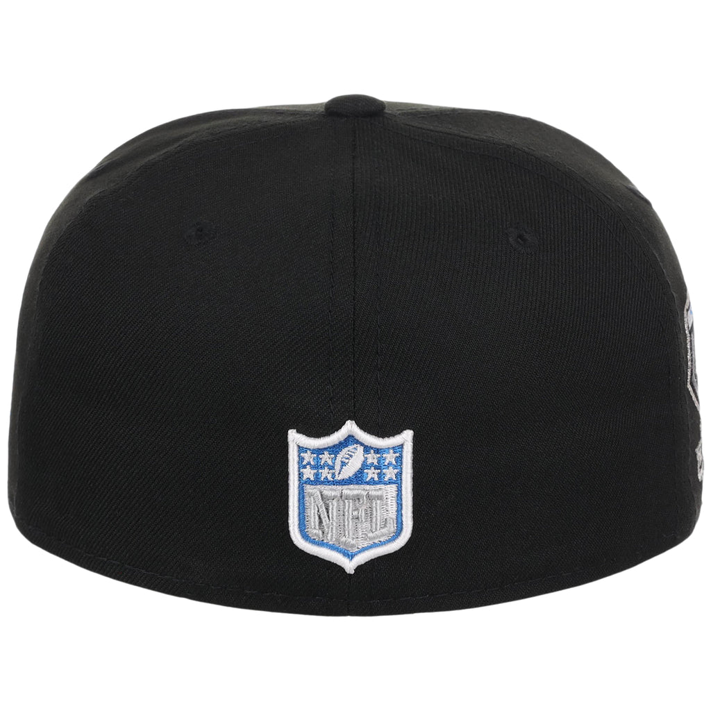 Detroit Lions NFL Black Dome New Era 59FIFTY