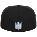 Detroit Lions NFL Black Dome New Era 59FIFTY