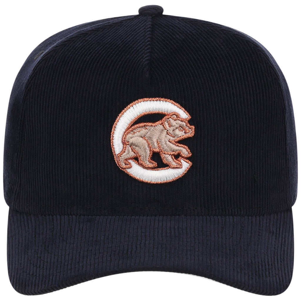 Chicago Cubs MLB Navy Cord FASHION CORE New Era 9FORTY A-Frame