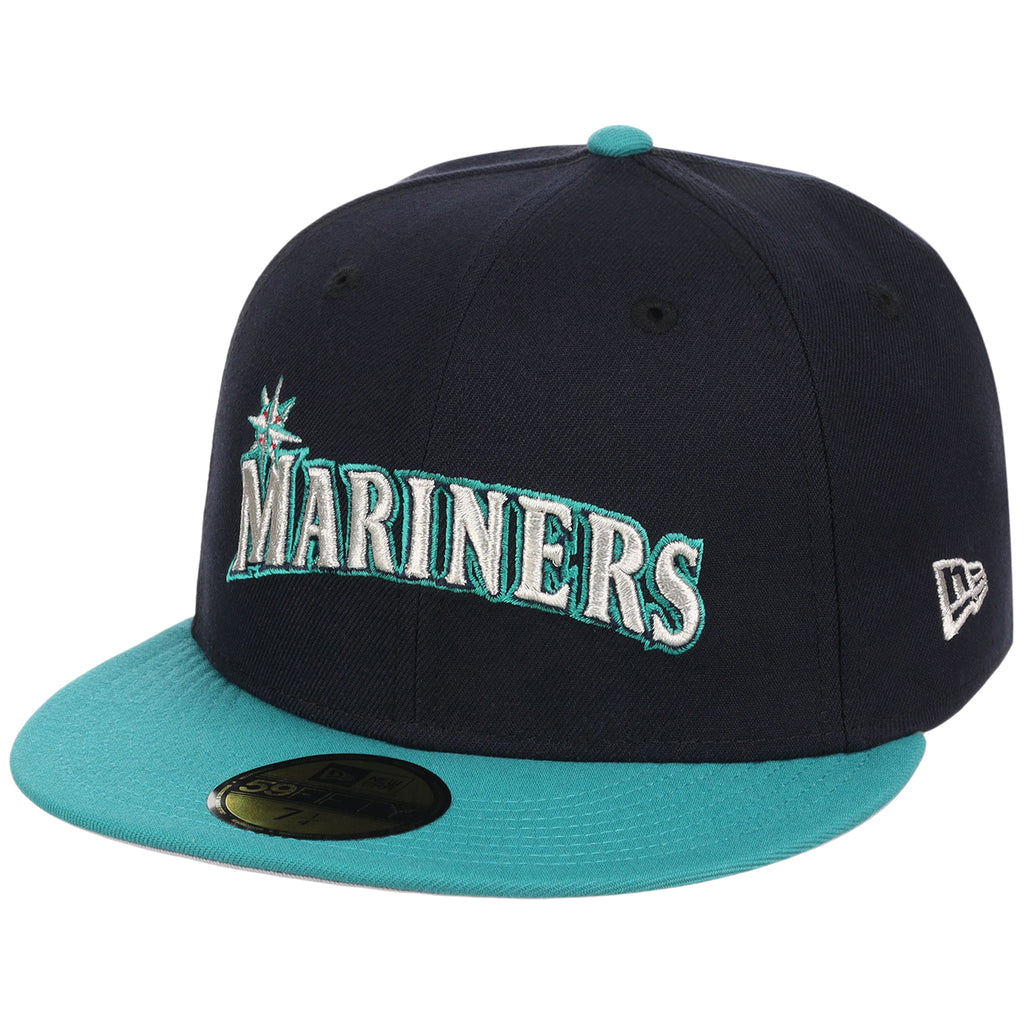 Seattle Mariners Variety Pack New Era 59FIFTY (Navy/Teal) – 4