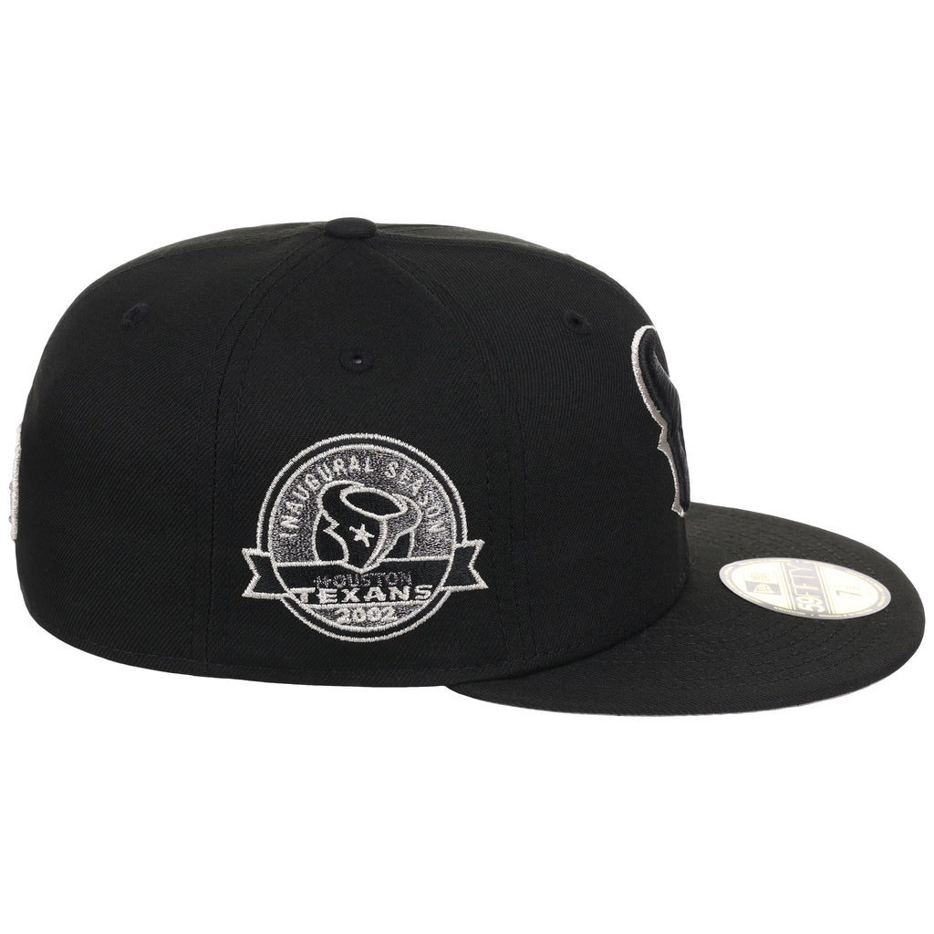 Houston Texans NFL Liquid Titanium New Era 59FIFTY
