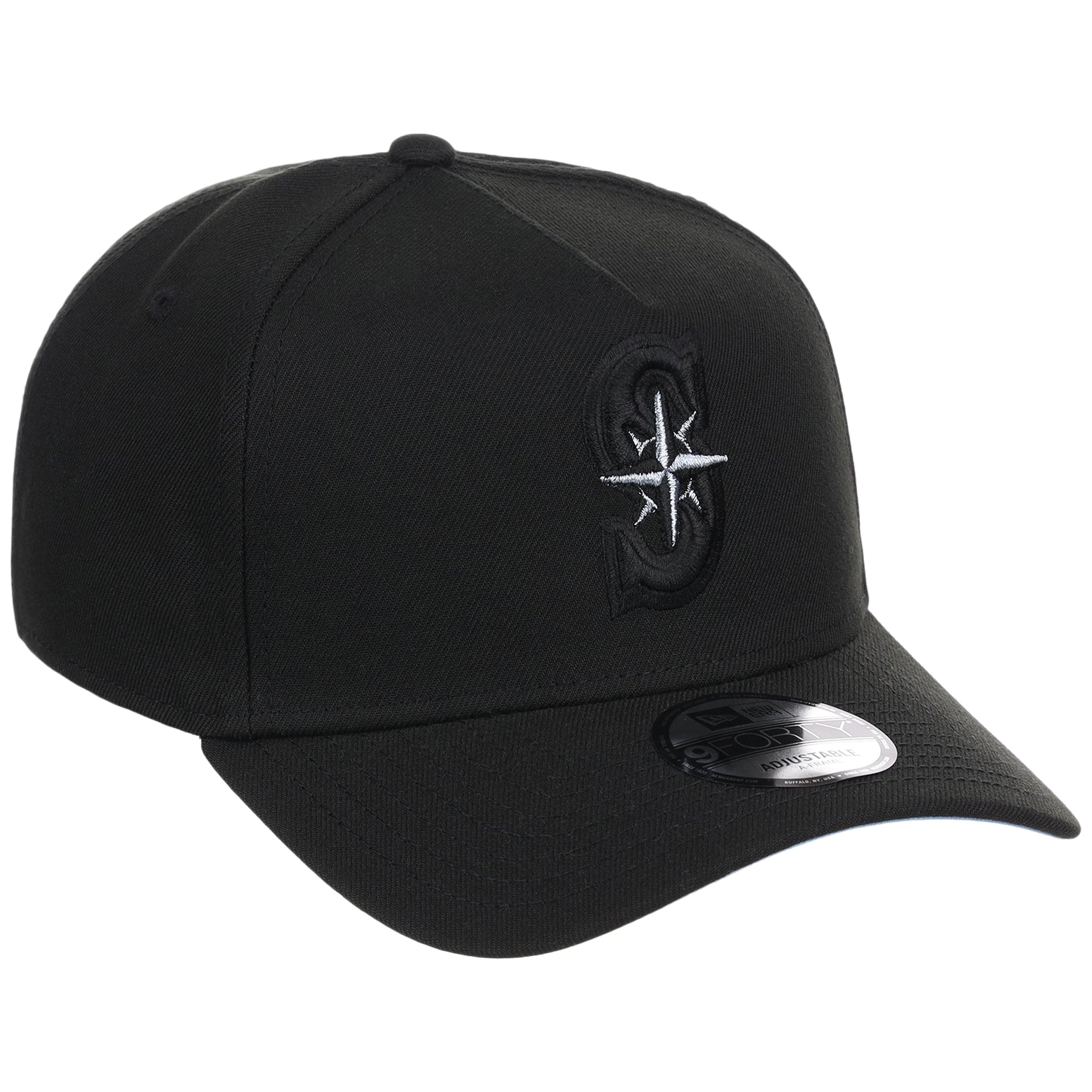 Seattle Mariners MLB Black Sky FASHION CORE New Era 9FORTY A-Frame