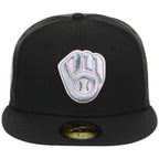 Milwaukee Brewers MLB Pewter Skies New Era 59FIFTY