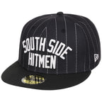 Chicago White Sox (Pinstripe/Black) Chicago Southside Crown the City New Era 59FIFTY