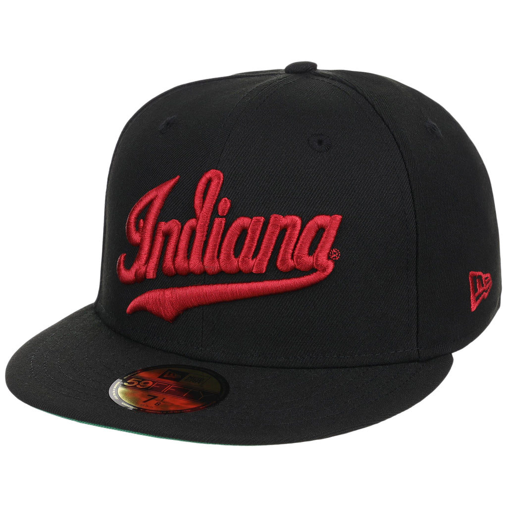 Indiana Hoosiers IU Champ Pack New Era 59FIFTY (Black/Black)