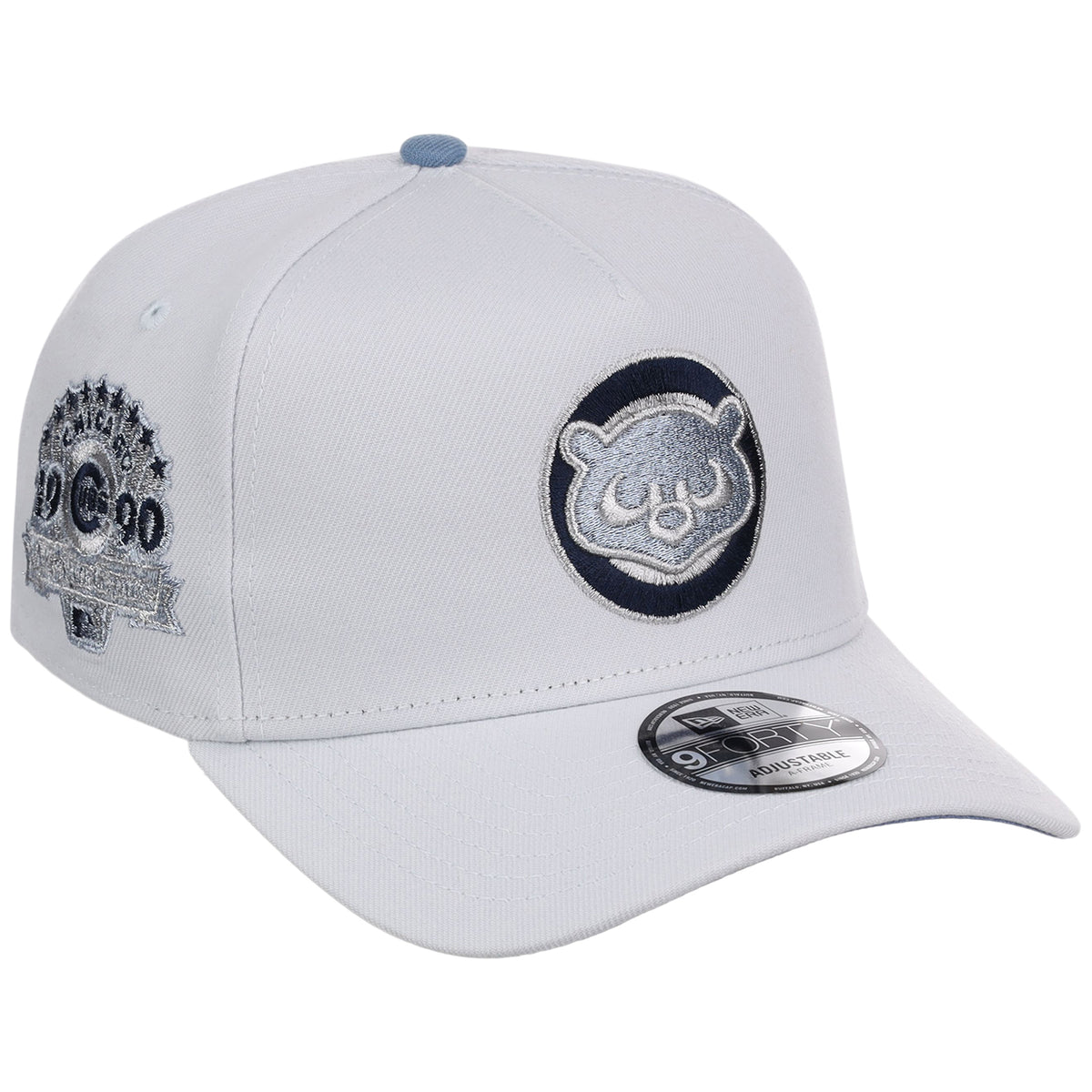 Chicago Cubs MLB Silver Spur New Era 9FORTY A-Frame