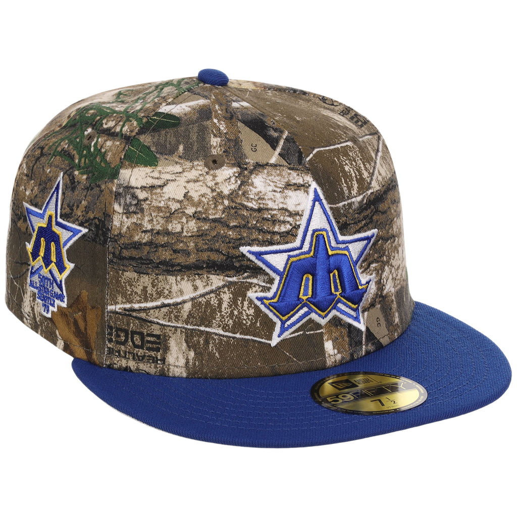 Seattle Mariners MLB Realtree OTC New Era 59FIFTY
