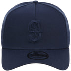Seattle Mariners MLB Navy FASHION CORE New Era 9FORTY A-Frame