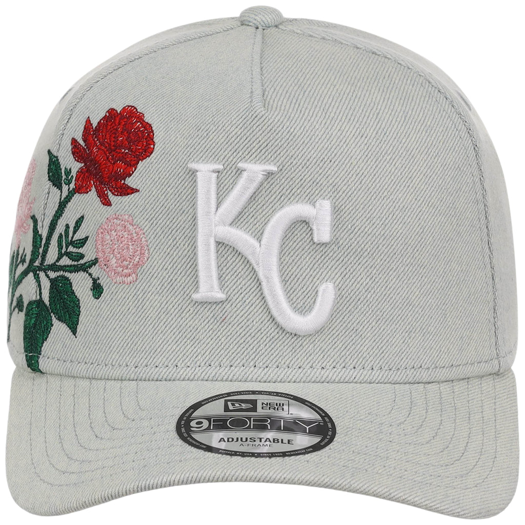 Kansas City Royals MLB Denim Flower New Era 9FORTY