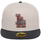 Los Angeles Dodgers MLB Cream x Graphite New Era 59FIFTY – 5
