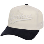 New York Yankees Script Women's New Era 9FORTY A-Frame
