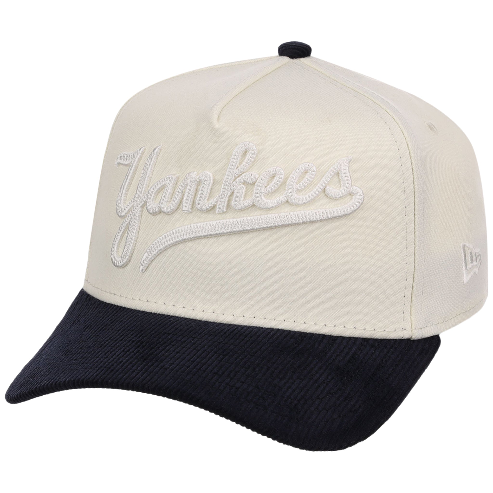 New York Yankees Script Women's New Era 9FORTY A-Frame