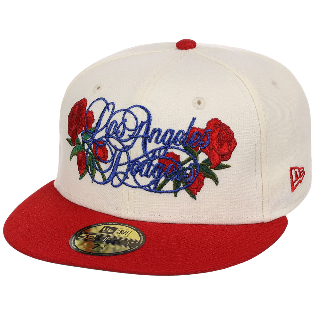 Los Angeles Dodgers Rose Script New Era 59FIFTY